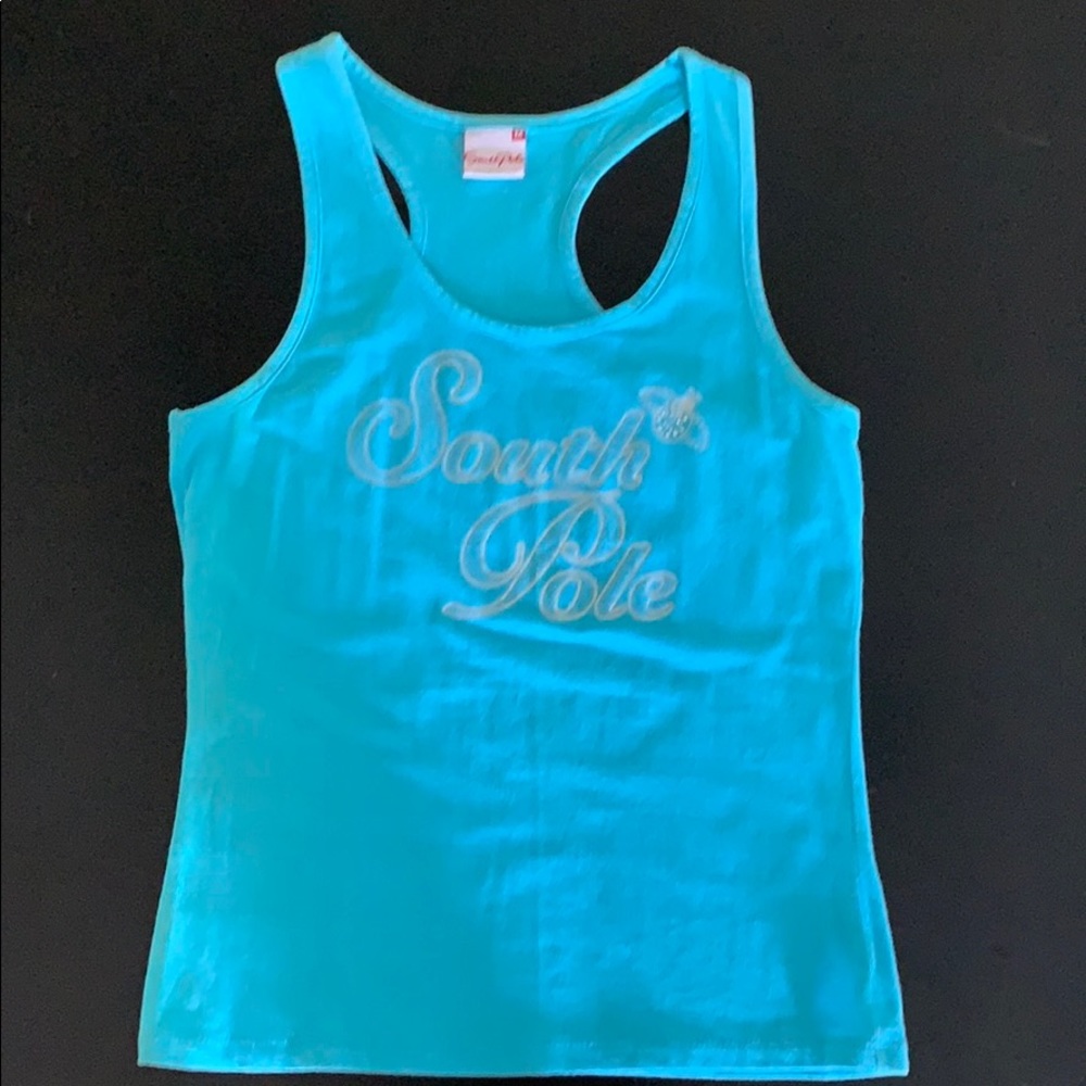 South Pole Racerback Tank Top